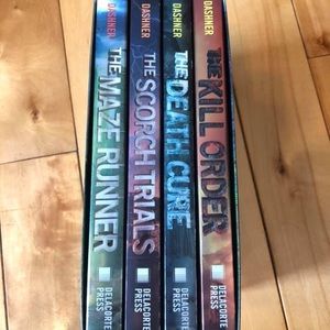the Maze Runner box set by James Dashner